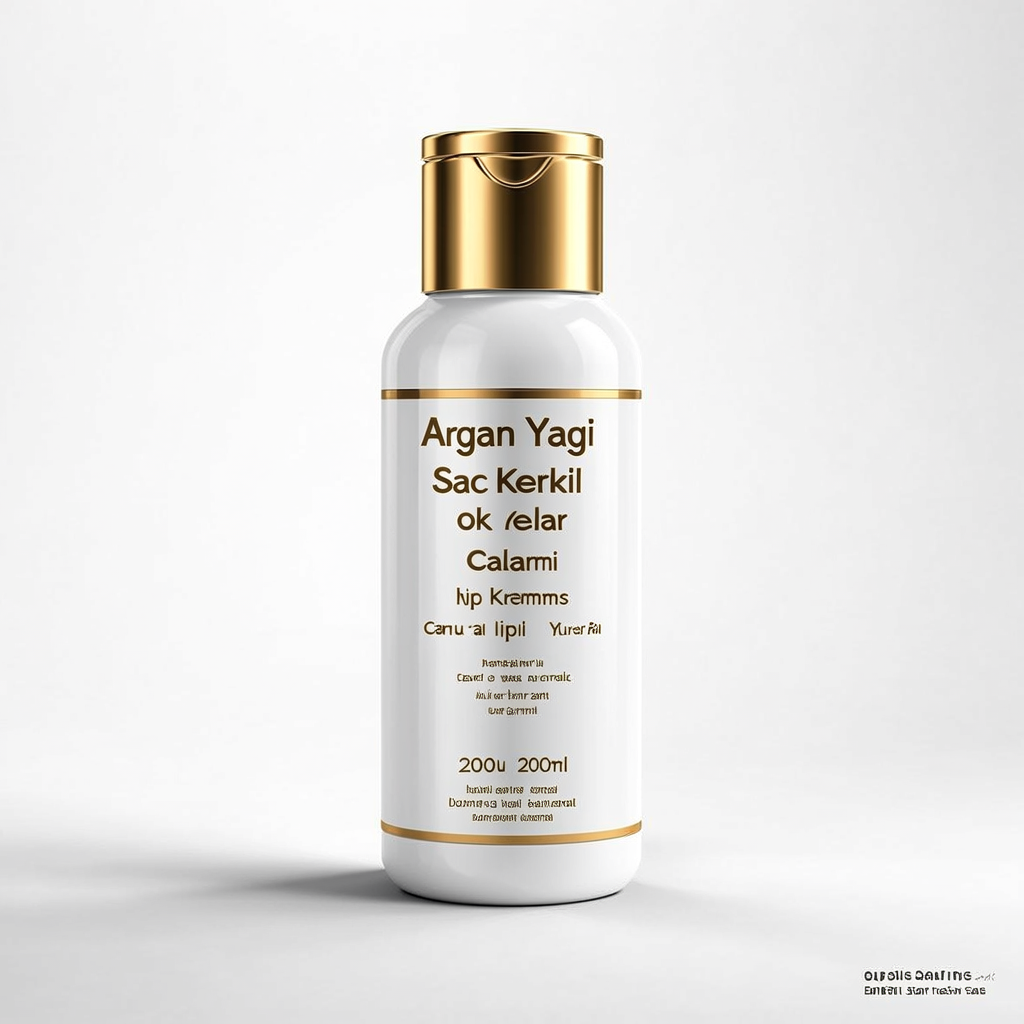 Argan Yağı İçerikli Saç Kremi Çok Yıpranmış Kuru Saçlar  200 ml