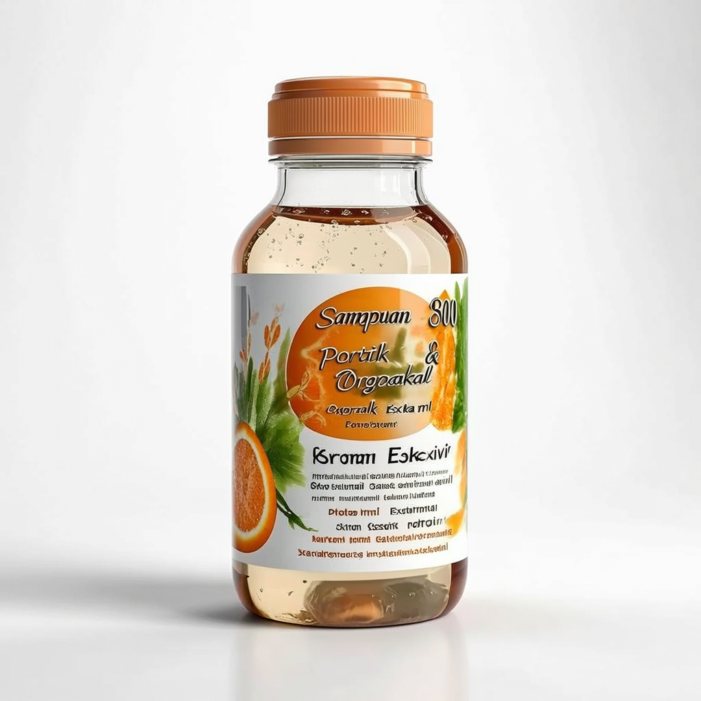 Şampuan Organik Portakal & Organik Kivi Ekstreli  300 ml