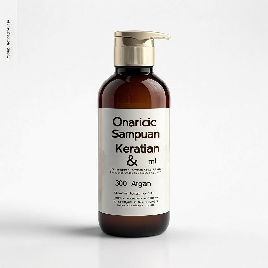 Onarıcı Şampuan Keratin & Argan  300 ml