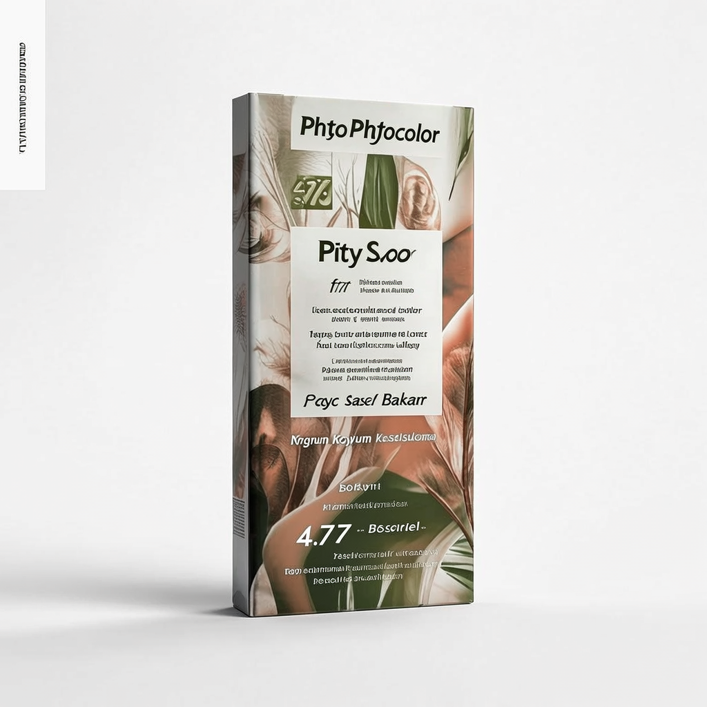 Phyto Phytocolor Bitkisel Saç Boyası - 4.77 Yoğun Kestane Bakır