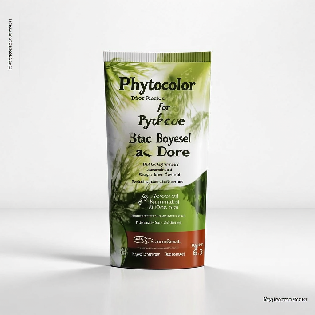 Phyto Phytocolor Bitkisel Saç Boyası - 6.3 Koyu Kumral Dore Yeni Formül