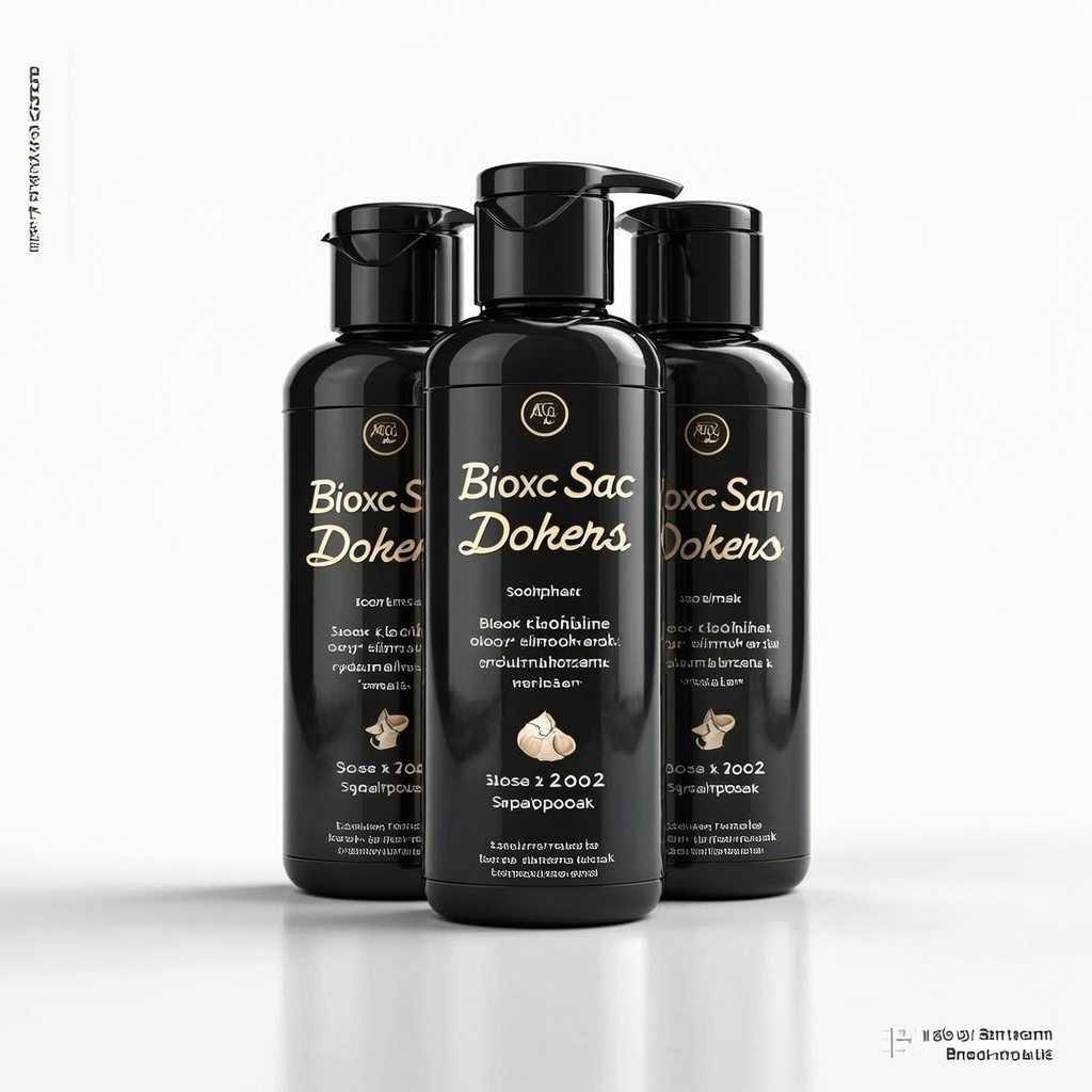 Bioxcin Saç Dökülmesine Karşı Siyah Sarımsak Şampuanı 300 ml 3 Al 2 Öde