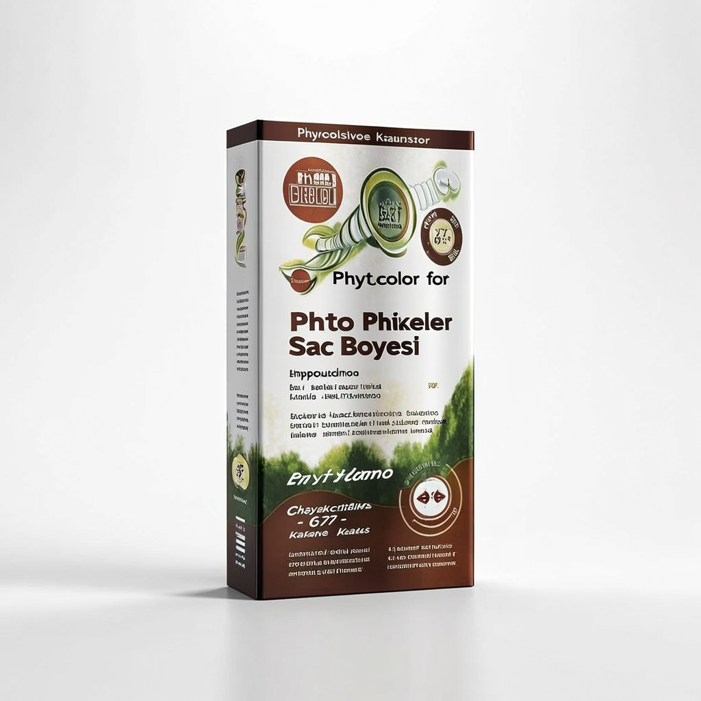 Phyto Phytocolor Bitkisel Saç Boyası - 6.77 Cappuccino Kahve