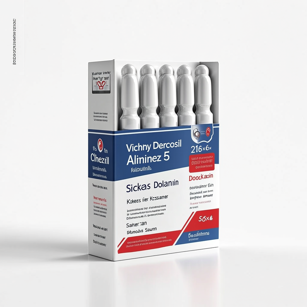Vichy Dercos Aminexil Clinical 5 21x6ml - Erkekler için Saç Dökülmesine Karşı Serum