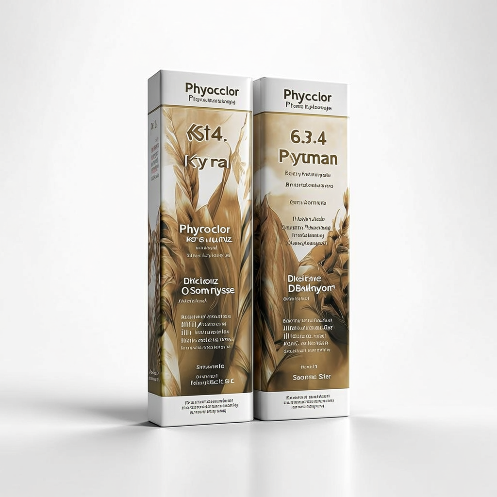 Phyto Phytocolor 6.34 Koyu Kumral Dore Bakır Amonyaksız Kalıcı Bitkisel Saç Boyası İkili Avantaj Set