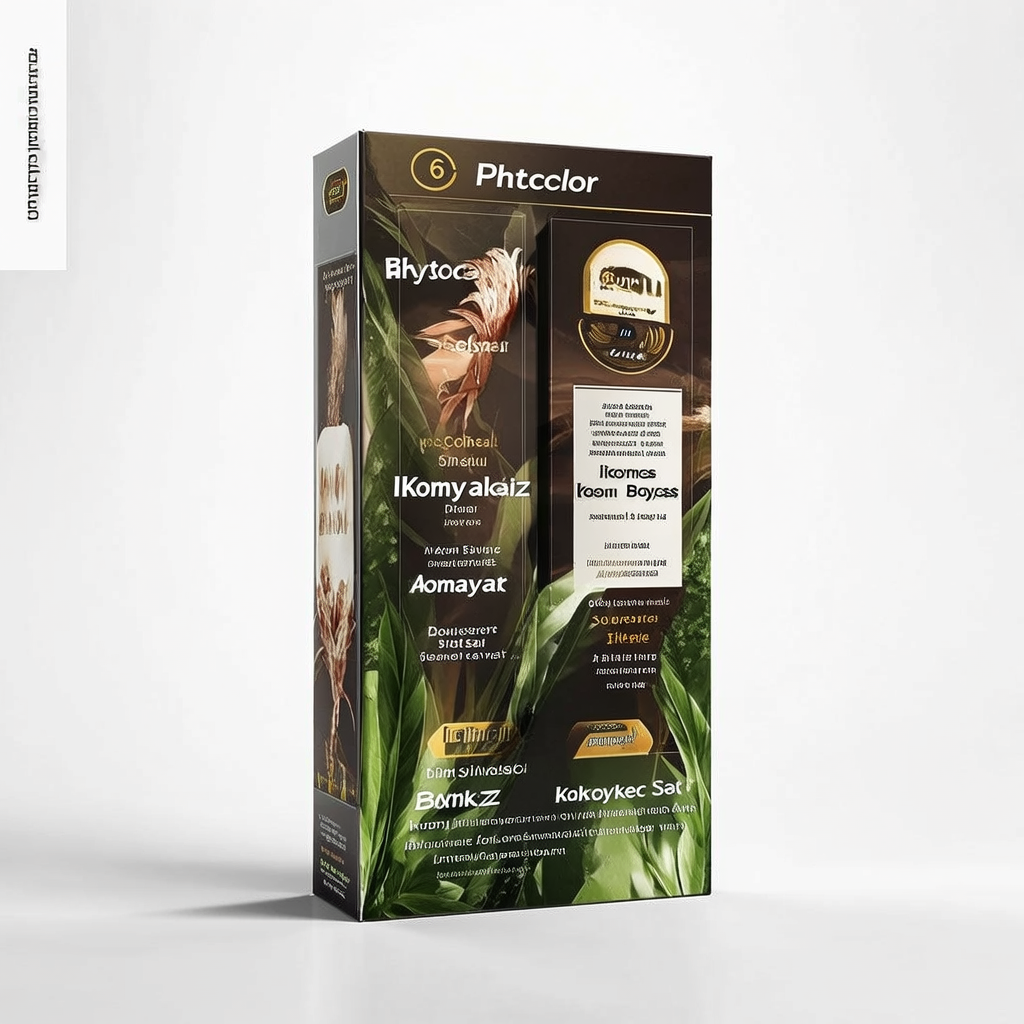 Phytocolor 6 Koyu Kumral Amonyaksız Kalıcı Bitkisel Saç Boyası İkili Avantaj Set