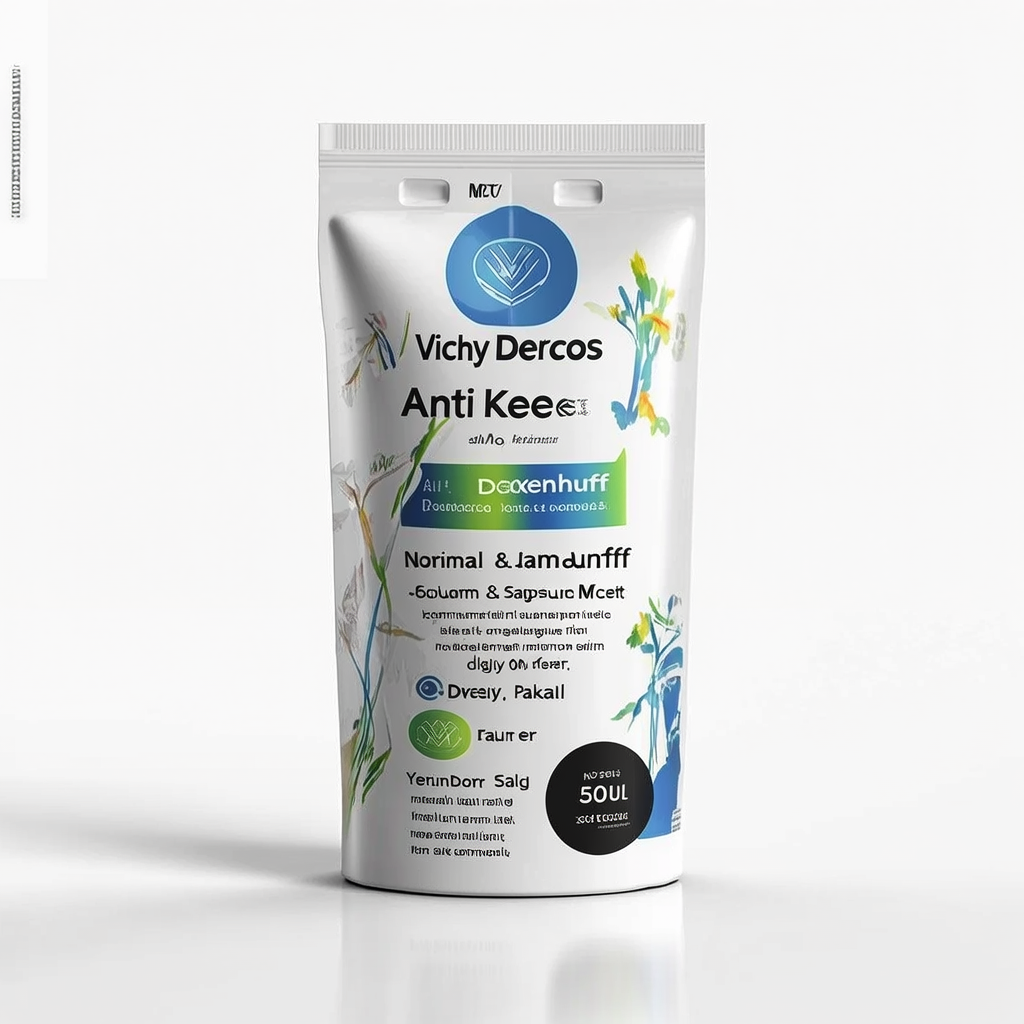 Vichy Dercos Anti-dandruff Kepek Karşıtı Şampuan, Normal & Yağlı Saçlar, Yeniden Dolum Paketi 500 Ml