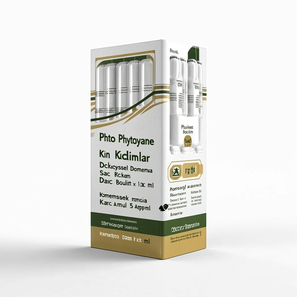 Phyto Phytocyane Kadınlar İçin Dönemsel Saç Dökülmesi Karşıtı Bakım 12 Ampul x 5 ml