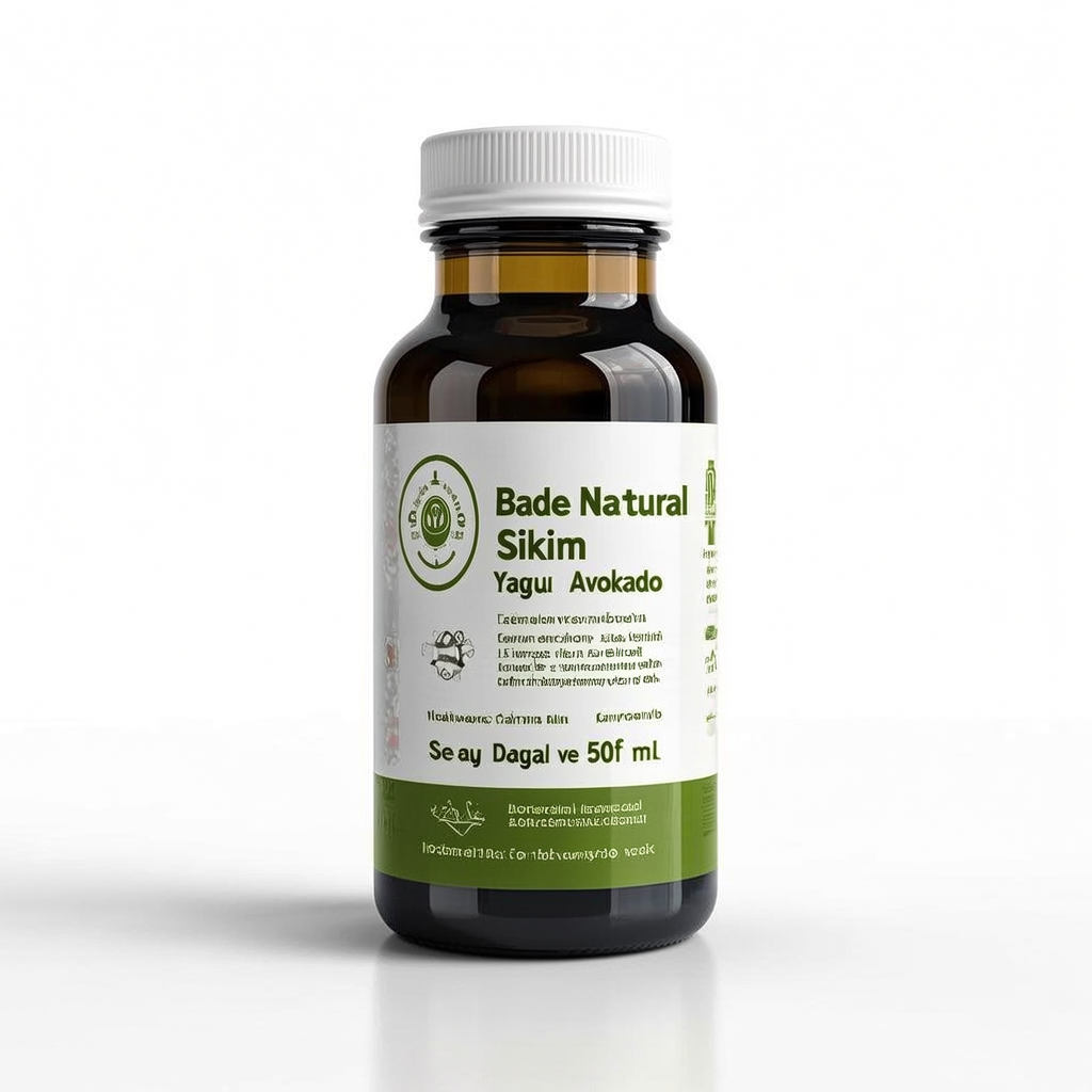 Bade Natural Soğuk Sıkım Avokado Yağı Doğal ve Saf 50 ml