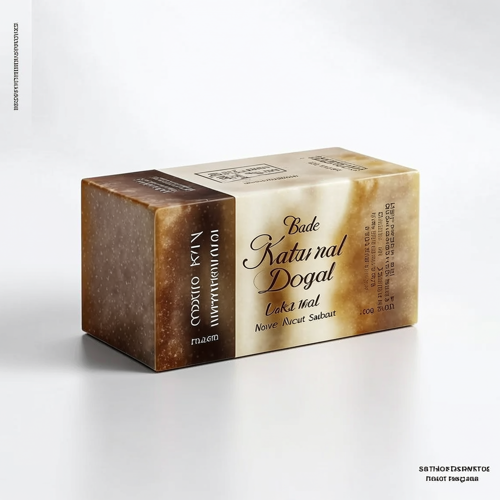 Bade Natural Kahveli Doğal Vücut Sabunu 100gr
