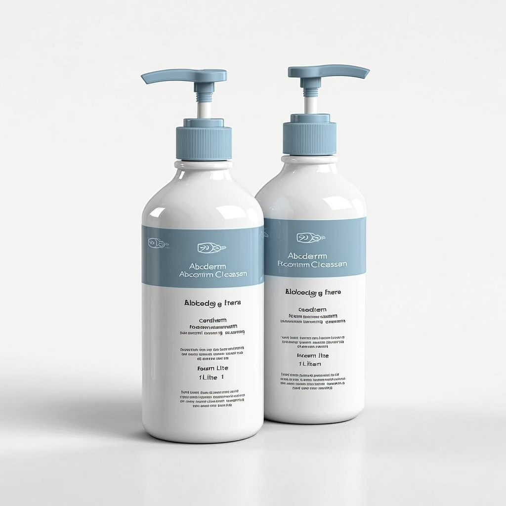 Bioderma Abcderm Foaming Cleanser 2 x 1 Litre