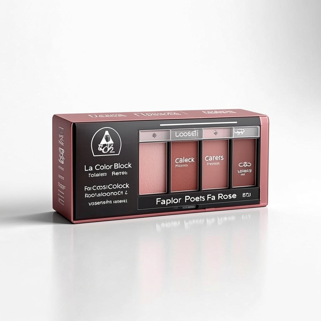 La Colors Color Block Far Paleti Rose