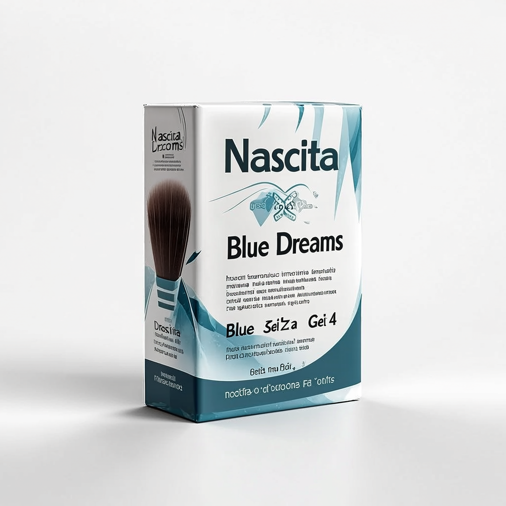 Nascita Blue Dreams Göz Fırça Seti 4'lü