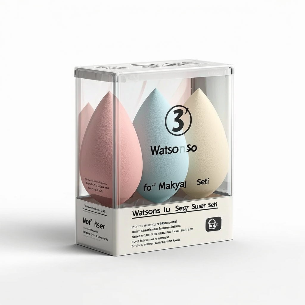 Watsons 3'lü Makyaj Sünger Seti