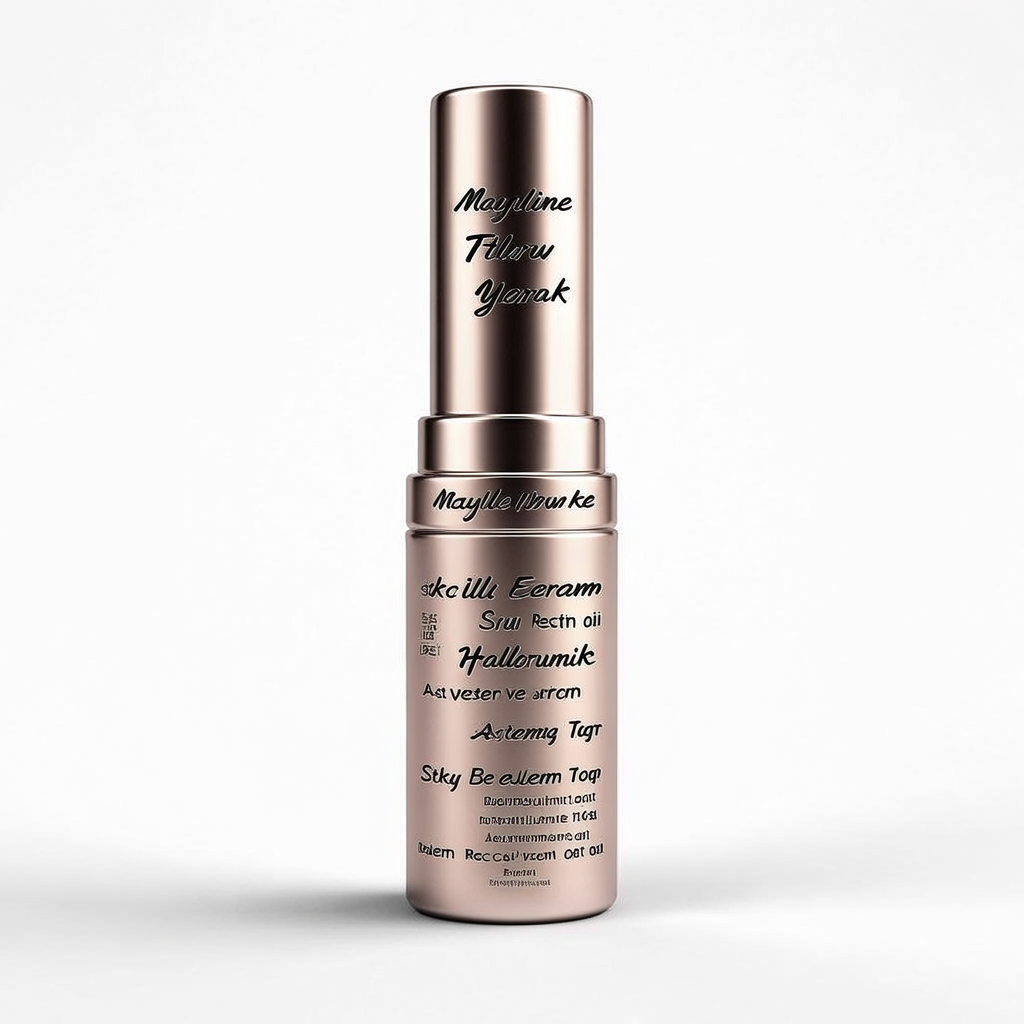 Maybelline New York Serum Etkili Hyaluronik Asit ve Besleyici Yağ İçeren Ruj Satin Crop Top 001